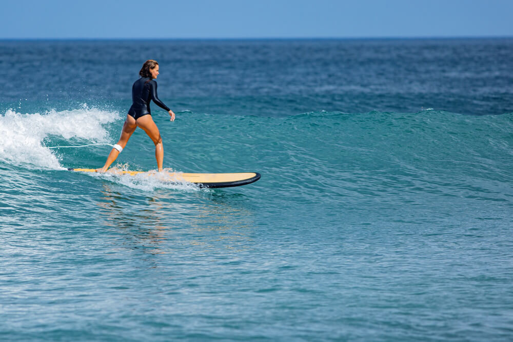 Séance de surf longboard 2