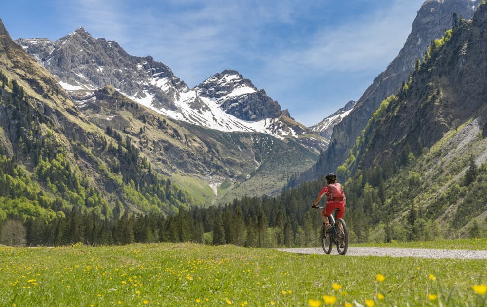 vélo en pleine nature