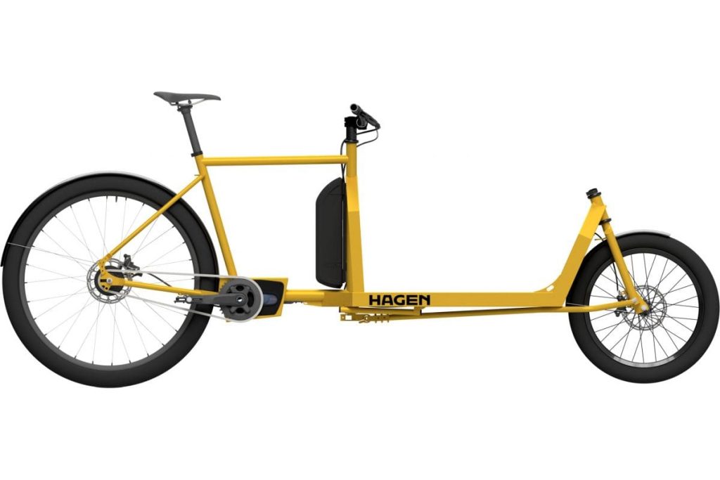 VÉLO CARGO ÉLECTRIQUE HAGEN BIKES FLAGSHIP E-CARGO