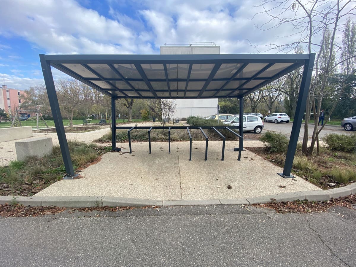 abri pour vélo